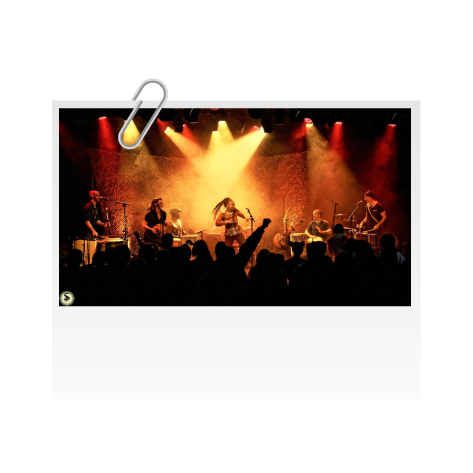 Sêmba concert event polaroid