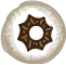 white and brown mushroom
