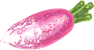 pink radish